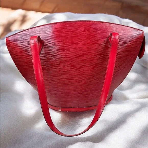 Authentic Louis Vuitton Leather Epi Saint
Jacques GM LargeSatchel EUCw/ dust bag - Picture 2 of 11